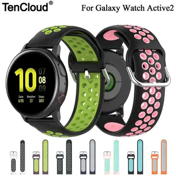 

Silicone Strap For Samsung Galaxy Watch Active 3/2 Band For Galaxy Watch 3 41mm Wristband For Galaxy Watch 42mm Breathable Belt