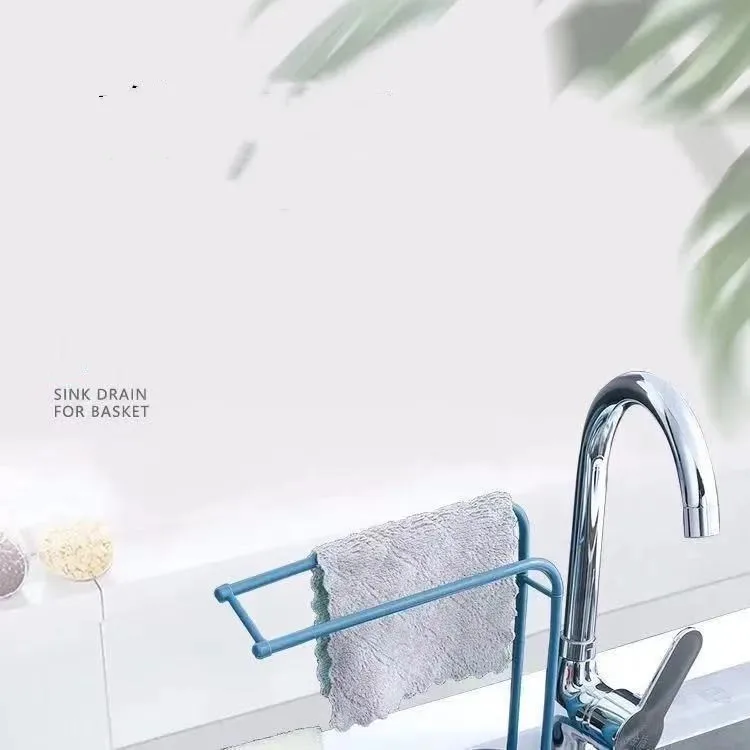 Telescopic sink shelf soap sponge drain rack expandable drainer sink tray holder adjustable drain basket home kitchen storage