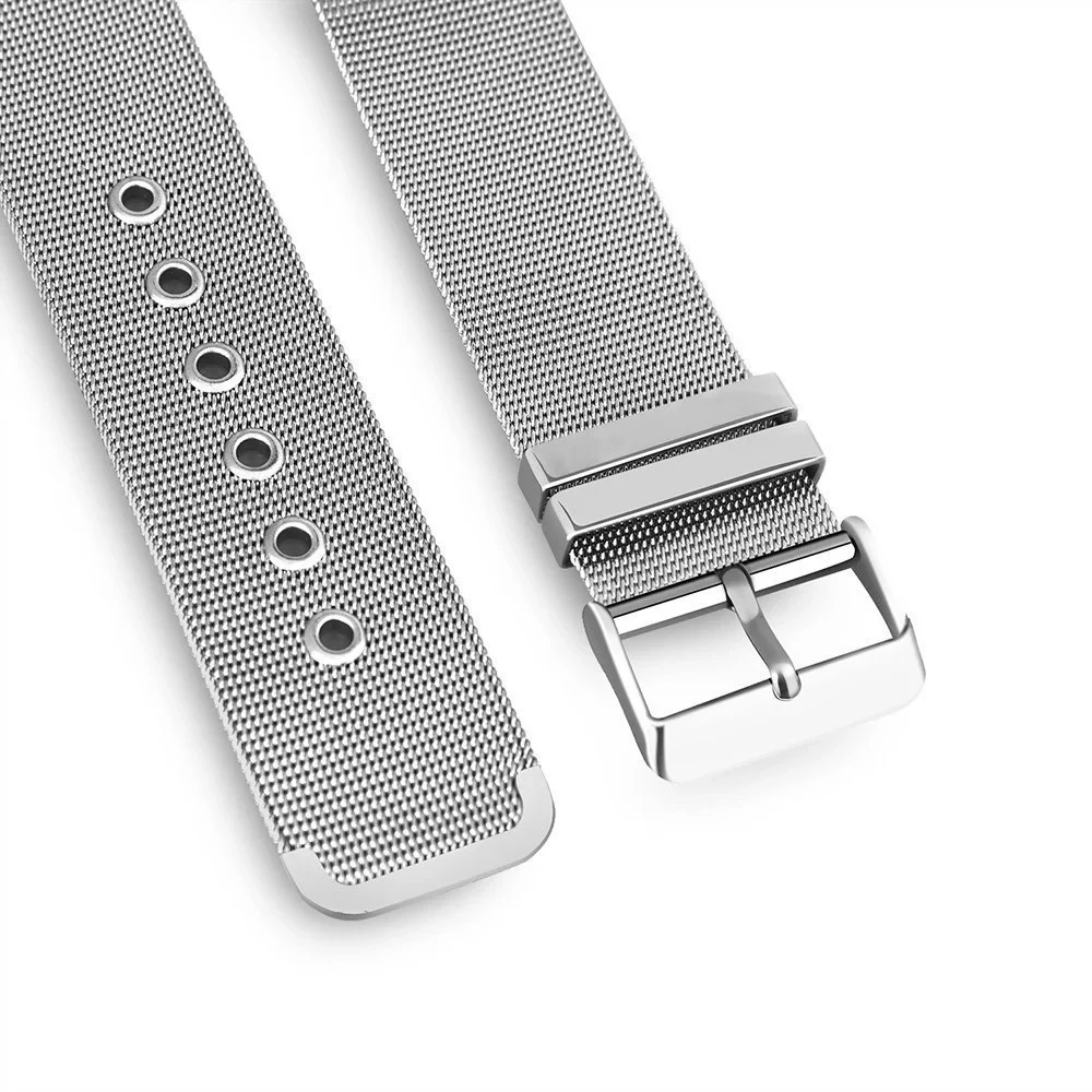 Fine Steel 20mm Stainless Milanese Watchband Strong Magnetic Closure Clasp Wrist Strap for Amazfit gts/BIP/BIP S/GTR 42mm | Электроника