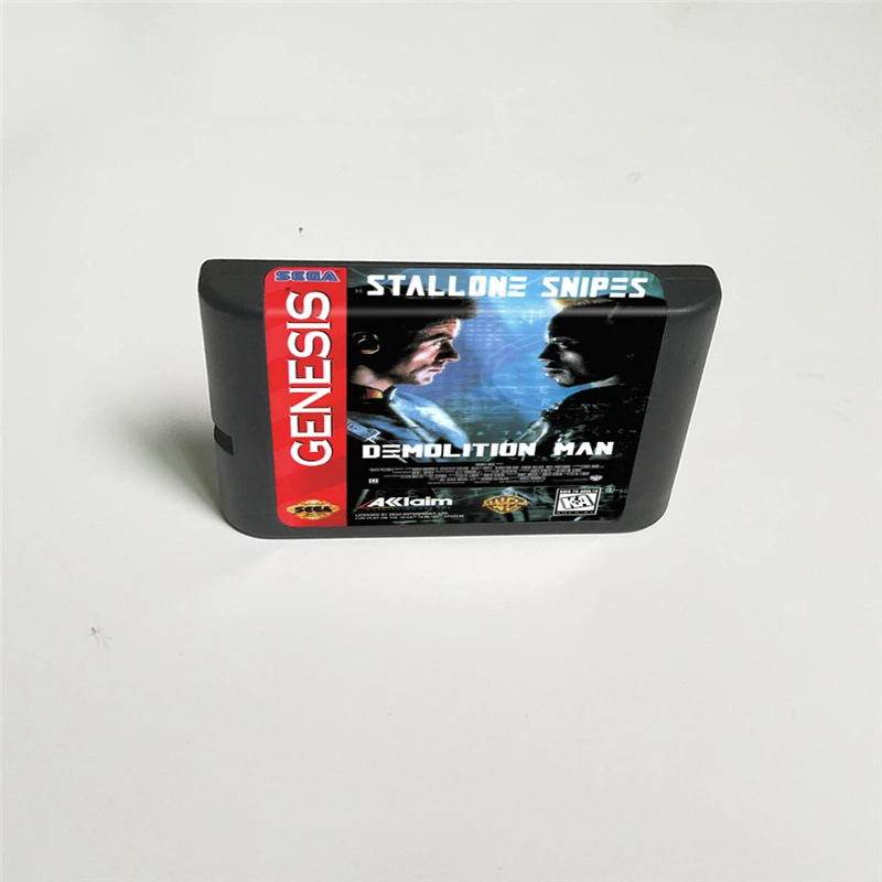 

Demolition Man - 16 Bit MD Game Card for Sega Megadrive Genesis Video Game Console Cartridge