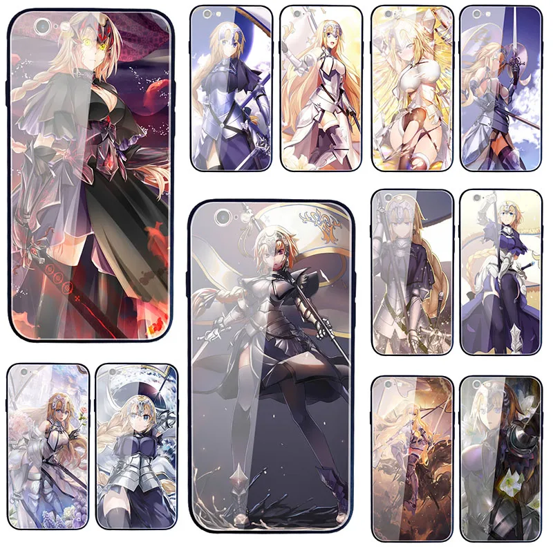 Чехол Fate Grand Order Alter для iPhone 6S 5 5S SE 2020 6 7 8 Plus X XR XS 11 12 Pro Max из закаленного стекла |