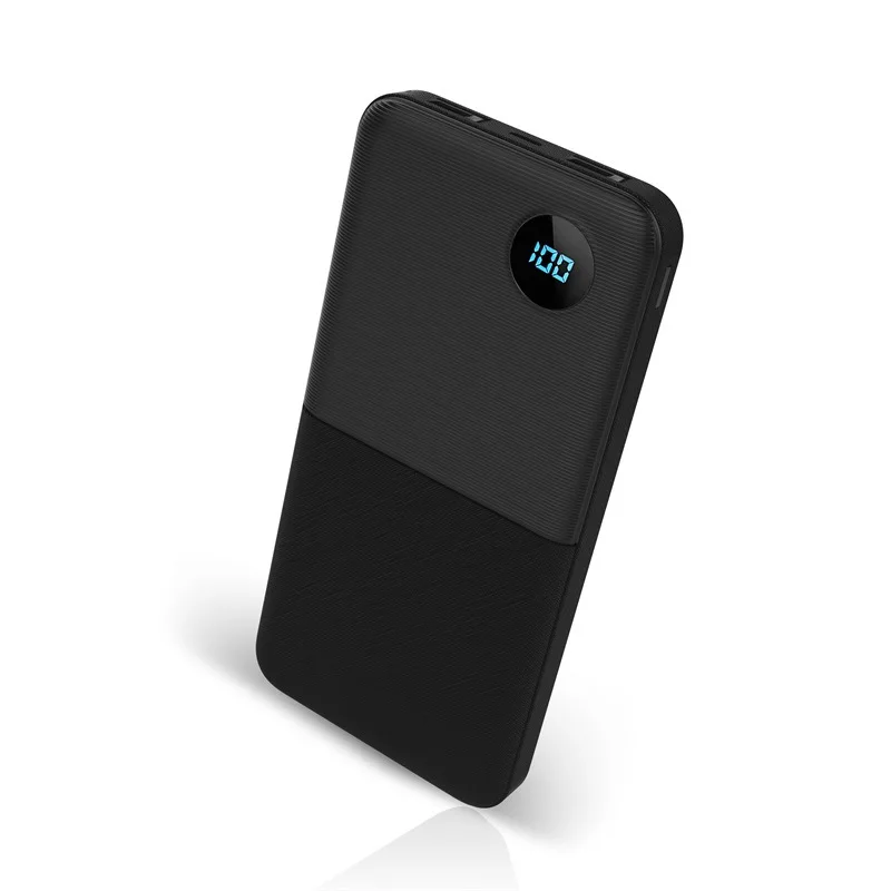 10000 мАч Внешний светодиодный аккумулятор для iPhone 8 XS MAX samsung Xiaomi huawei LG с двумя портами usb power Bank