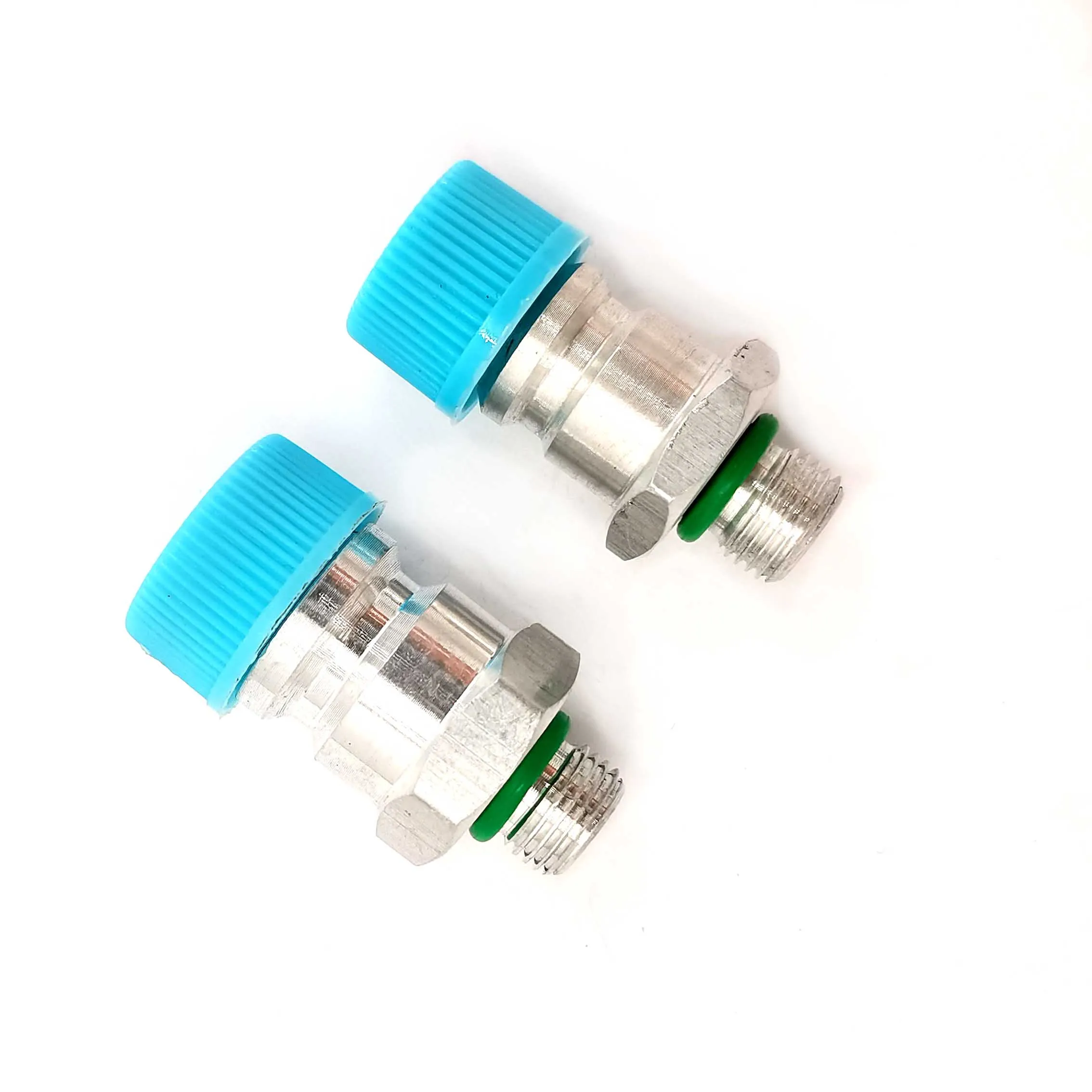 Universal R134a Automotive Air Conditioning Refrigerant Valve Pipe Fluoride Nozzle Valve Core Cover Cap