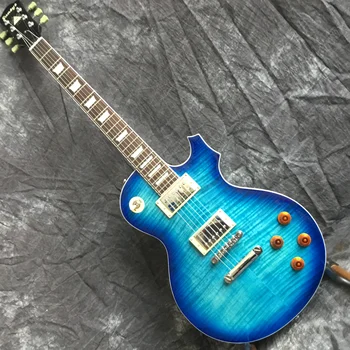 

2019 suneye Best Price Top Quality LP Custom Color Blue Electric Guitar Freeshipping