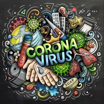 

5D DIY diamond painting Fight corona virus Full Drill Embroidery Cross Stitch Mosaic Craft Kits Home Decor Christmas Gift