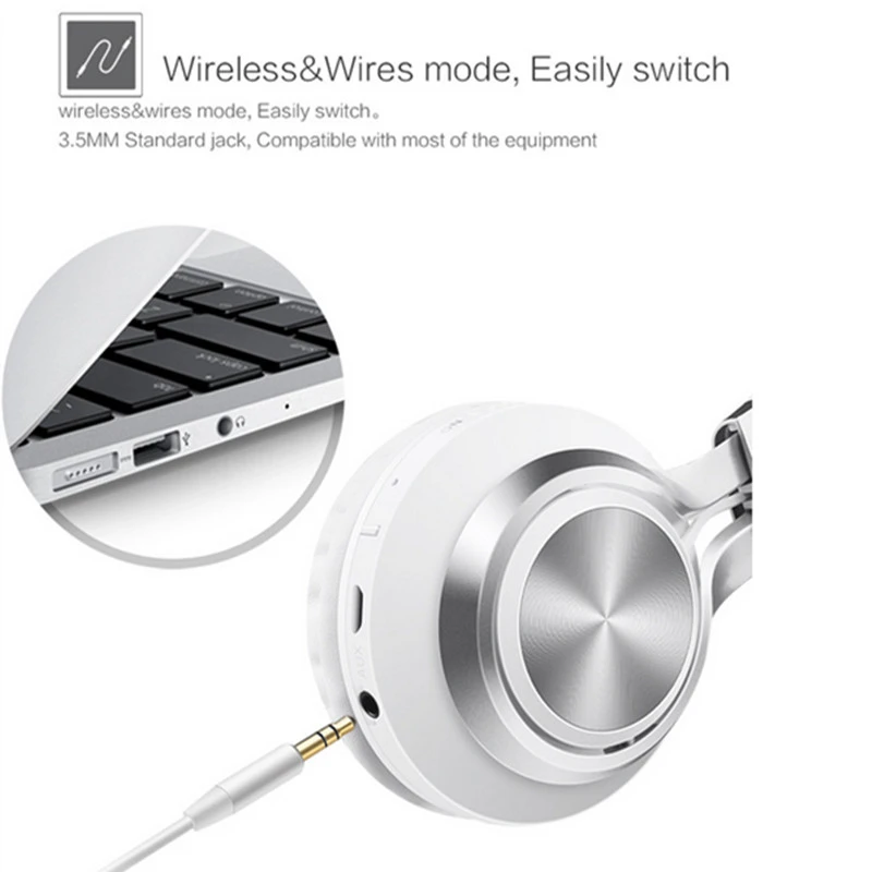 BT-06 Bluetooth беспроводные наушники bluetooth-стереонаушники и Проводная Спортивная гарнитура MP3 TF карта наушники с усиленными басами с микрофоном для ПК