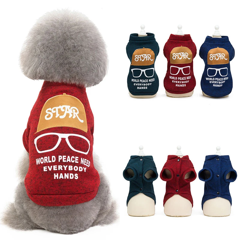 Dog Coat Winter Pet Dog Clothes Jacket Puppy Chihuahua Clothing Hoodies