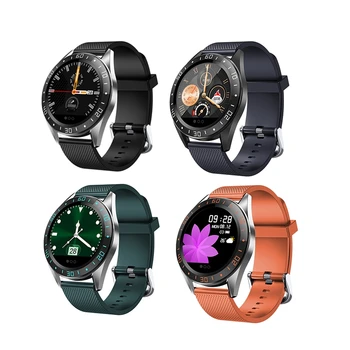 

GT105 1.22Inch Smartwatch Men Women Heart Rate Blood Pressure Monitor Smart Watch with Weather Push Music Control Call