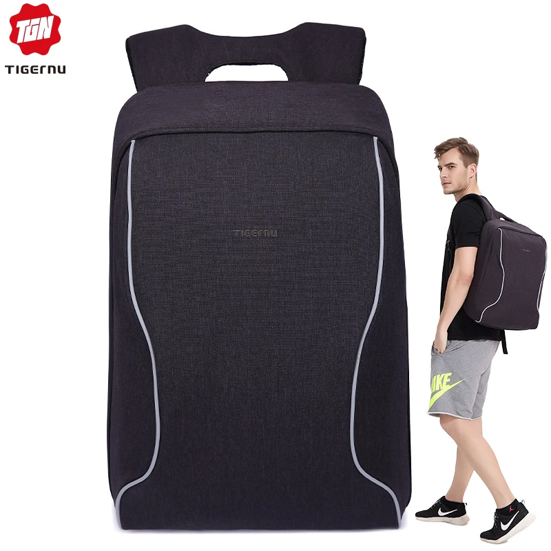 

Tigernu men's anti theft Backpacks For Teenage Girls Male Backpacks Business Laptop Backpack school youth mochila feminina