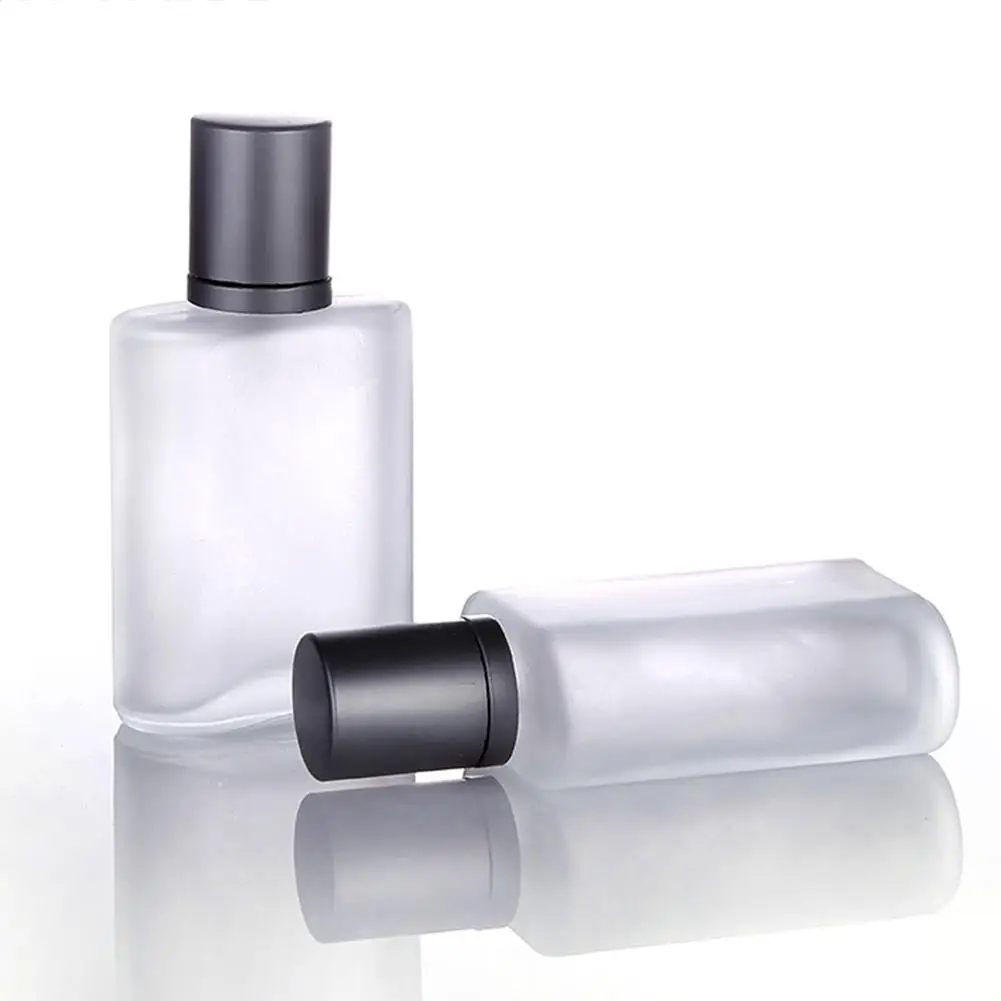 

30/50ml Portable Transparent Fine Mist Spray Perfume Atomizer Glass Bottles Lotion Shampoo Bath Small Sample Containers Refillab