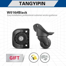 

TANGYIPIN W016 Password box wheels pulley trolley case luggage accessories wheel suitcase repair pulley universal durable caster