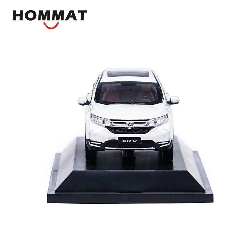 HOMMAT Simulation 1/43 Honda CR-V внедорожник CRV модель автомобиля сплав 1:43 литая игрушка модели автомобилей автомобили игрушки для детей