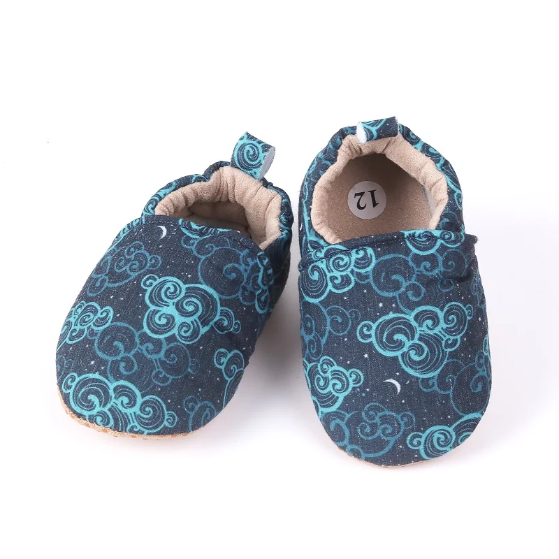 [Simfamily] Детская обувь для маленьких девочек и мальчиков; обувь для малышей; мягкая обувь для малышей; милая обувь для новорожденных с цветочной подошвой; обувь для малышей - Цвет: 24