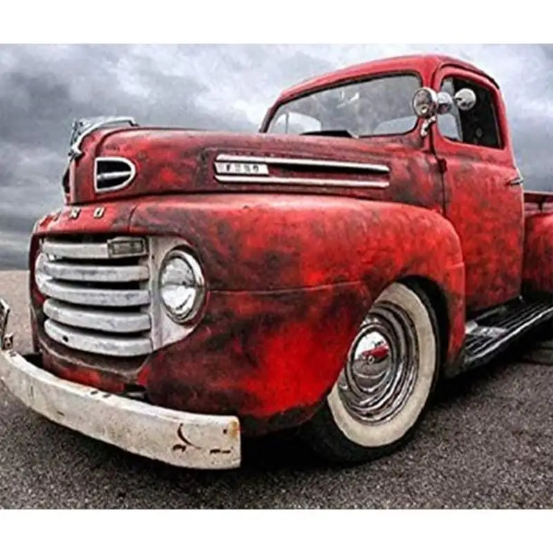 CHENISTORY 40x50cm Diamond Painting Tractor Farm Landscape Rhinestones 5D DIY Diamond Embroidery Car Mosaic Cross Stitch Craft K - Image 14