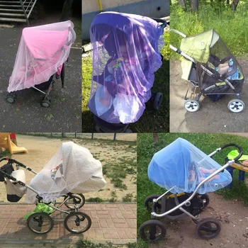 

Mosquito Net Increase Encryption Baby Stroller Mosquito Net Baby Carriage High Quality Useful Multi-color Mosquito Net