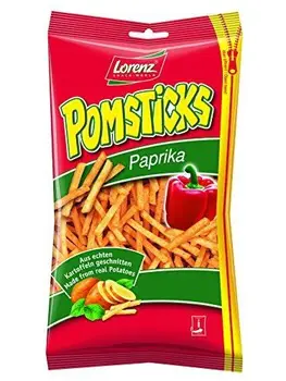 

Lorenz Pomsticks Paprika 100g.New