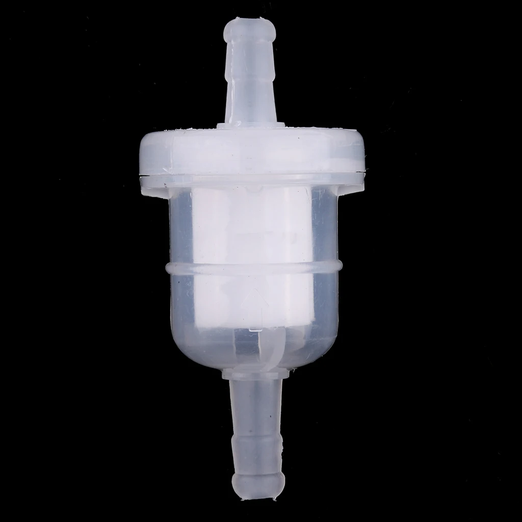 10pcs Fuel Filters Universal Petrol Car Motorcycle Inline Fuel Filter For 0.24inch/6mm Pipes for Petrol Vehicles