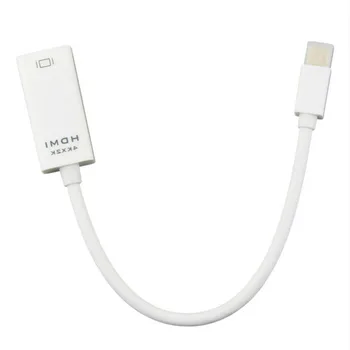 

Mini DP to HDMI Cable Male to Female Support 4K*2K DP Converter Adapter Display Port for Macbook Pro HDTV PC Projector 200pcs