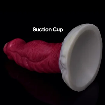NNSX Thick Realistic Dildo Scale Monster Muscle Fiber Silicone Animal Anal Toy With Suction Cup Dildo for Women Gay Sex ToysShop 5
