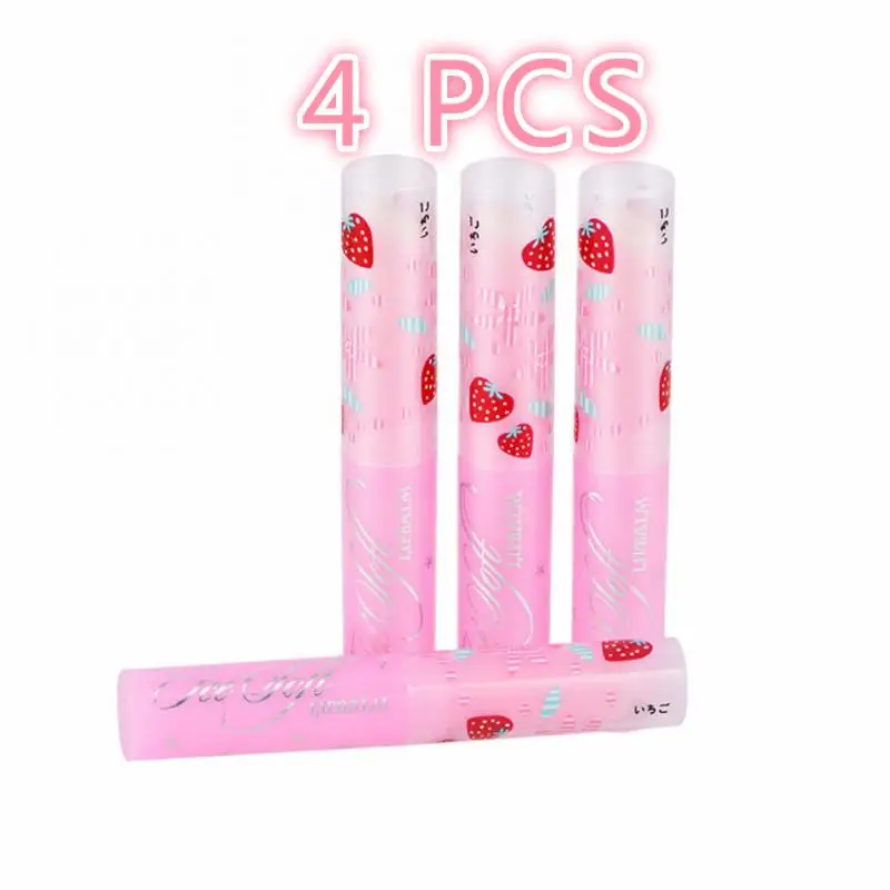 4PCS Lip blam Crystal Collagen Facial Mask Lip Mask With Lip Balm Temperature Changed Color Moisturizing Anti Ageing Wrinkle Lips Care Makeup - Цвет: 4PCS Lip blam