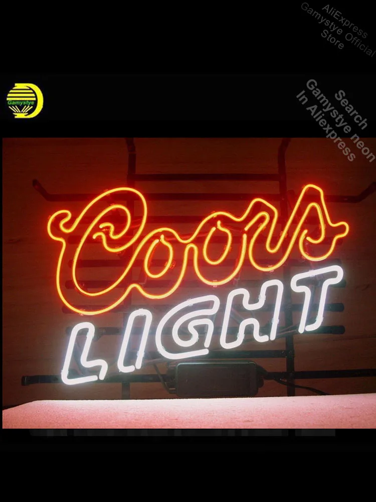 Coors Light ネオン看板　ネオンサイン　ネオンライト　ビンテージ Coors Light ネオン看板 Coors Light ネオン看板 ネオンサイン