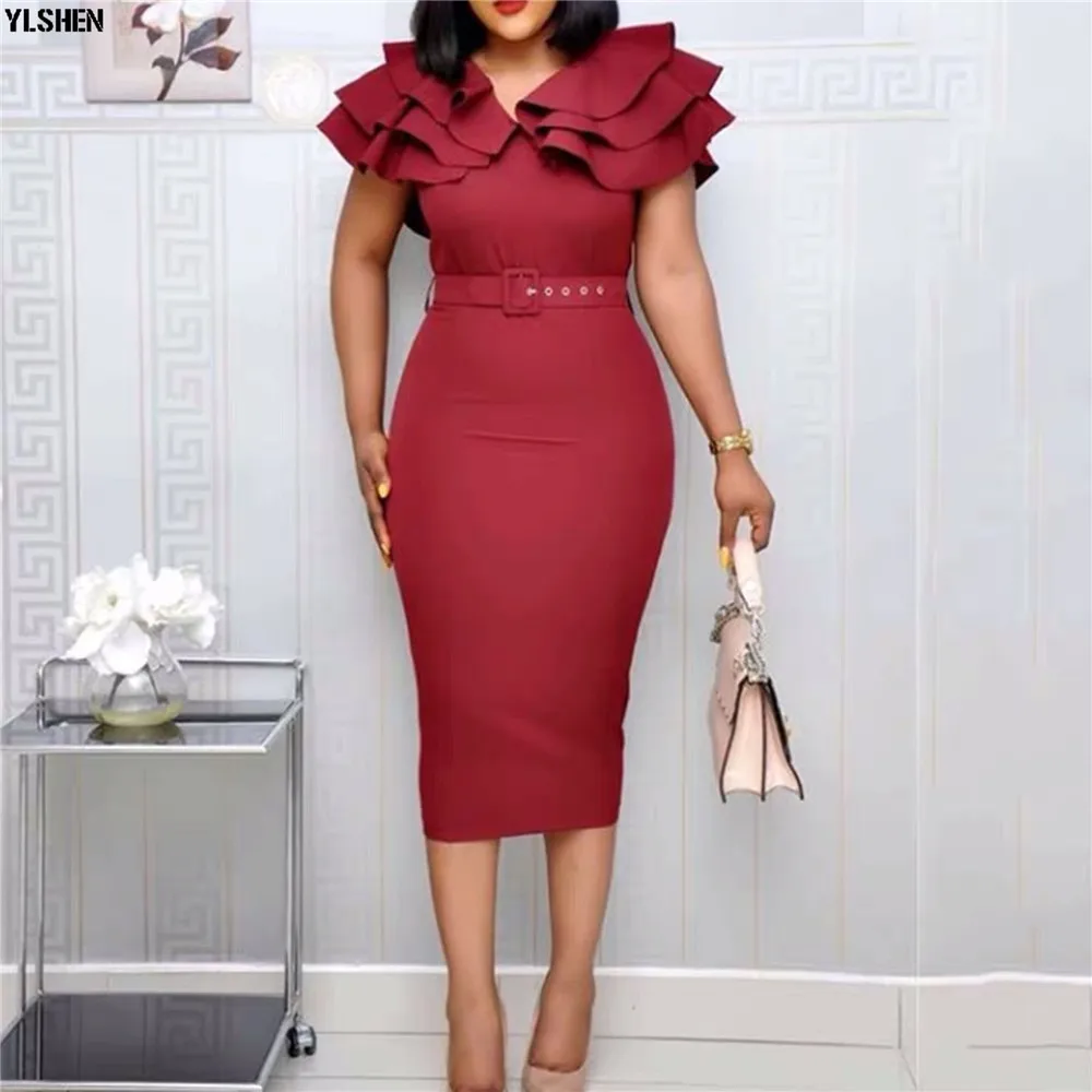 2020 Summer African Dresses for Women Robe Africaine Femme New Style Long Dress Clothing Traditional African Outfits For Ladies 02