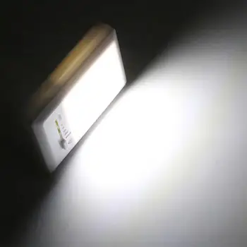 

Rectangle Led Wall Lamp COB LED Wall Light Dimmable Emergency Sturdy Adjustable Lighting Lamp LED Wall Light For Bedroom Bedside