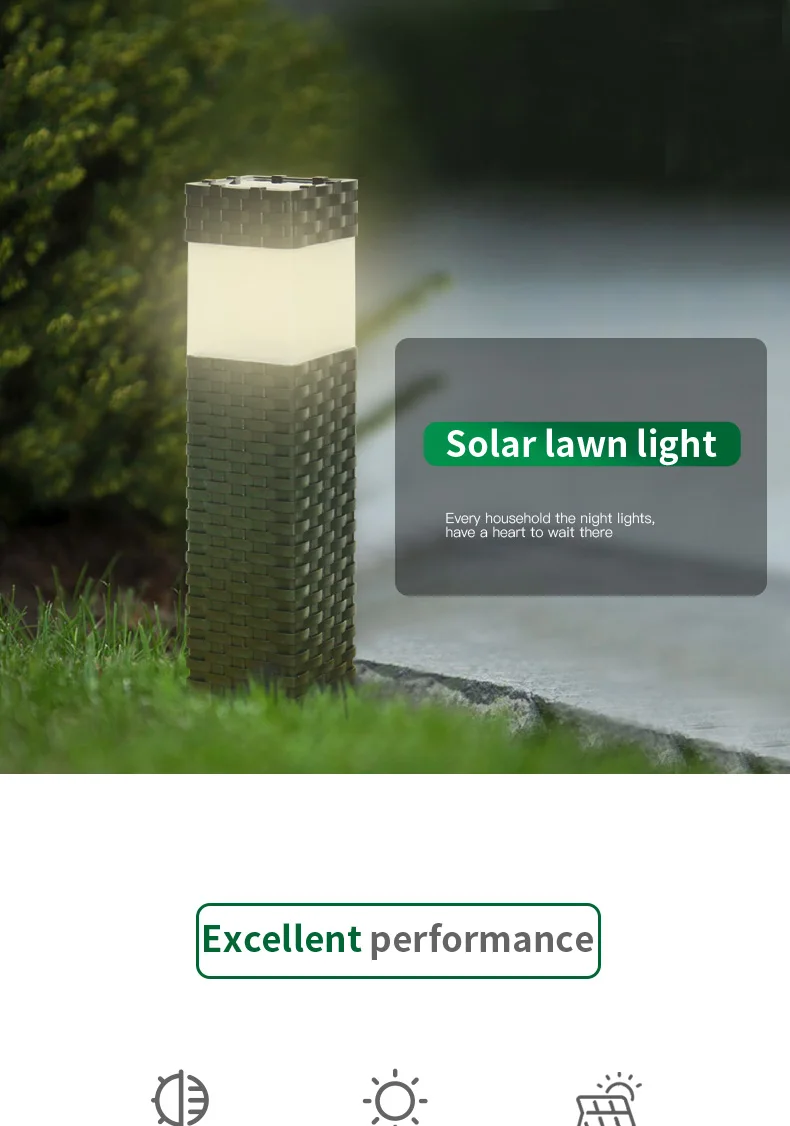 JeeYee Brand Solar Energy Lawn Lamp Led Solar Outdoor Lights Garden Lights Lamps Outdoor Garland Lighting LED Lawn Light Street (1)