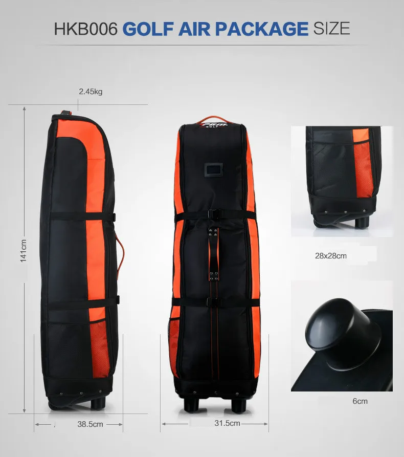 PGM спортивная сумка для гольфа сумка для самолета товары для гольфа унисекс hkb006