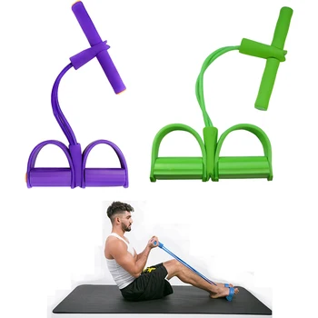 

Elastic Pull Ropes Exerciser Rower Belly Resistance Band Home Gym Sport Training Elastic Bands For Fitness VIP Dropshipping