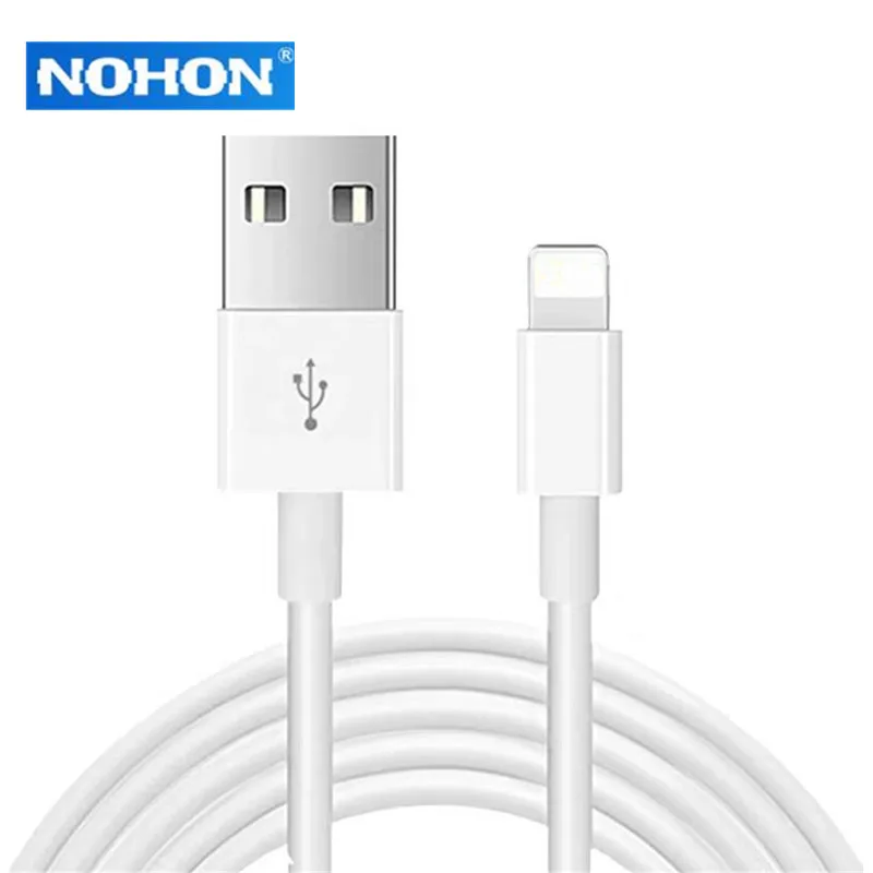 USB-кабель для Apple iPhone X XS MAX XR 1 м 2 3 кабель быстрой зарядки и передачи данных SE 6S 7 8 Plus