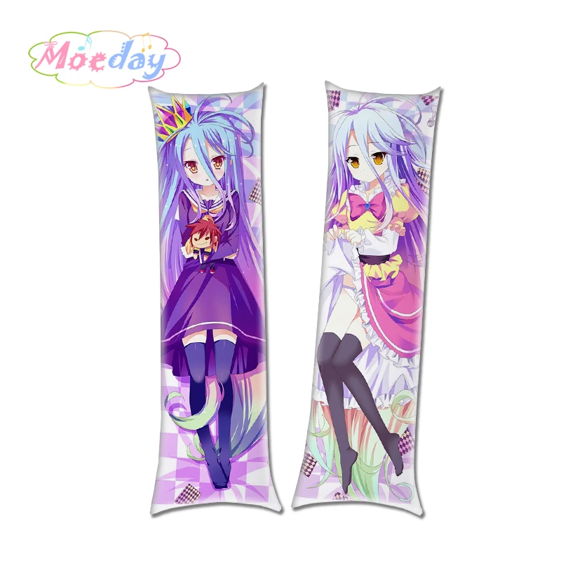 Нет игры нет жизни Широ Стефани Дола Fil Nilvalen обнимая Dakimakura обложки