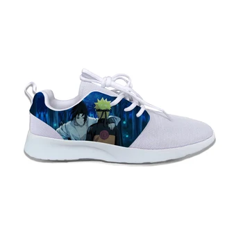 

Japanese Anime Naruto Uzumaki Hot Fashion Cool Funny Kids Sport Running Shoes Casual Breathable 3D Printed Sneakers Boys Girls