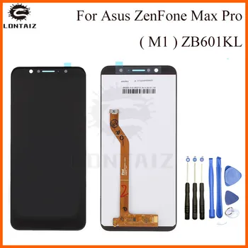 

5.99''Black For Asus ZenFone Max Pro ( M1 ) ZB601KL ZB602KL LCD Display Panel Touch Screen Digitizer Assembly Spare Parts+Tools