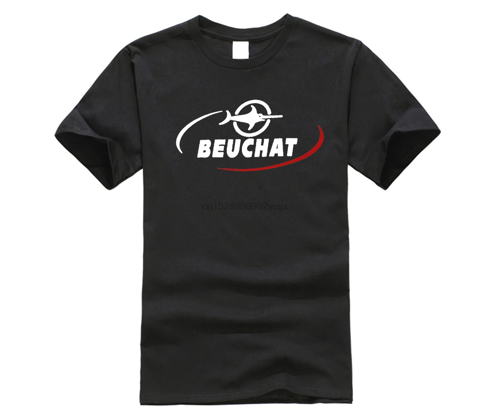Beuchat T Shirt Mens Round Neck Fashion Clothing Short Sleeves |