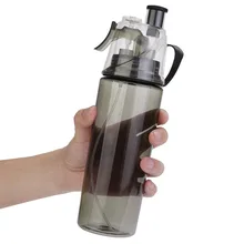 Новая настоящая протеиновая портативная бутылка для воды, пластиковая чашка, Спортивная, для кемпинга, для спортзала, Пляжная бутылка, герметичная питьевая, 19JUL25