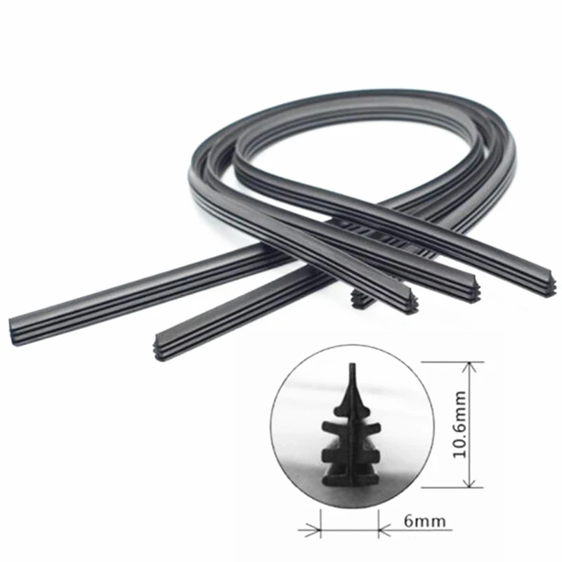 2 Pezzi/Lotto Di Spazzole Tergicristallo Universali In Gomma Morbida Per Mazda 2 Mazda 3 Mazda 5 Mazda 6 Cx5 Cx-5 Cx7 Cx9 Atenza Axela Hyundai