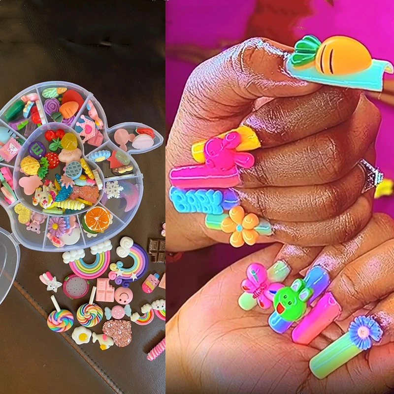 Mix Candy Sanrio Nail Charms-30pcs