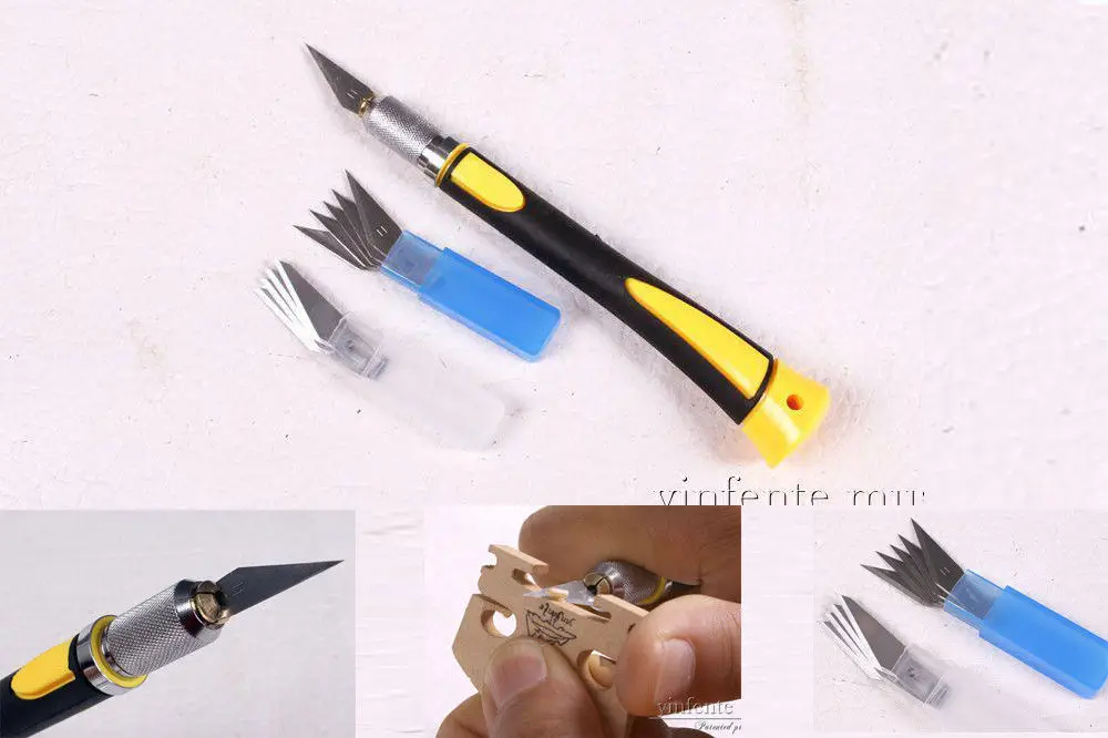 

Violin bridge cutter knife Convenient durable Luthier tools Non-slip handle