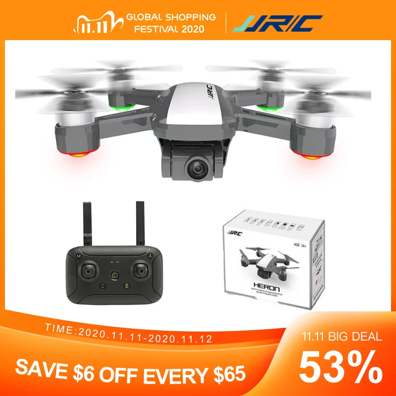 249g JJRC X9PS Heron GPS 5G WiFi 4K HD Camera 1504 Powerful Motor 21 Minutes FPV Racing Drone RC Quadcopter RTF Upgraded X9P
249g JJRC X9PS Heron GPS 5G WiFi 4K HD Camera 1504 Powerful Motor 21 Minutes FPV Racing Drone RC Quadcopter RTF Upgraded X9P