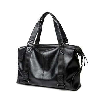 

New Style Men Microfiber Short Trip Handheld Traveling Bag Grinding Waterproof Crossbody/shoulder Bag Travel Bag Sports Gym Bag