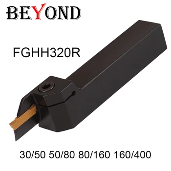 

BEYOND FGHH320R-30/50/80/160/400 FGHH320 Face Cutter Grooving Cutting Lathe Turning Tool Holder Processing Range 75 to 100 FGHH