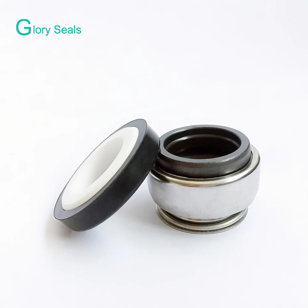 301-11 Mechanical Seals Shaft Size 11mm Coiled Spring Rubber Bellow Pump Mechanical Seal(Material CAR/CER/NBR)