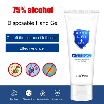 

60ml Hand Sanitizer Gel Disposable Hand Sanitizer Gel Antiseptic Handgel No Clean Alcohol Hand Wash Effective Disinfection