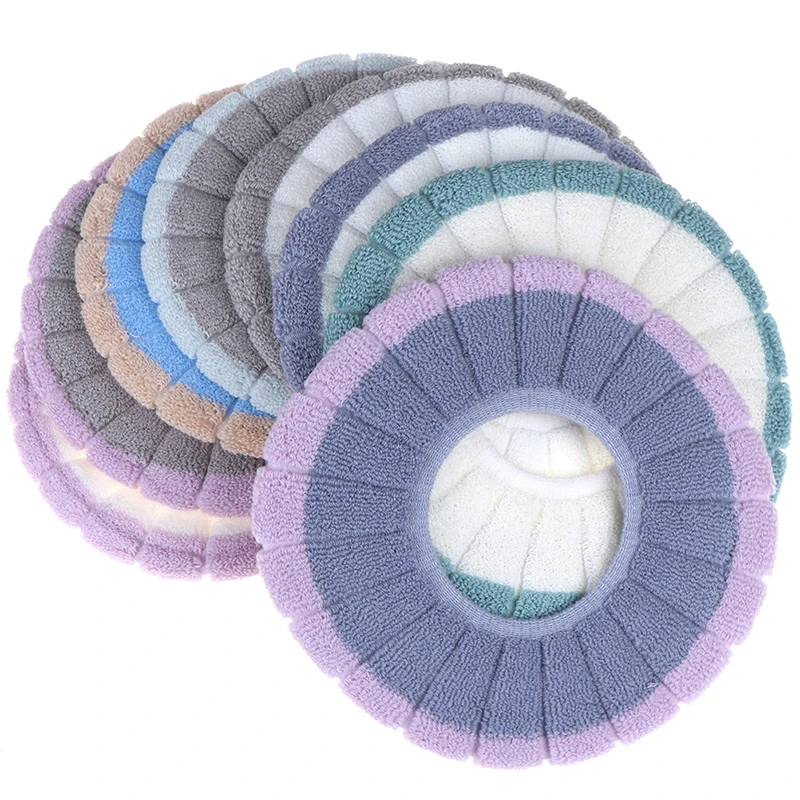 Universal Warm Soft Washable Toilet Seat Cover Mat Set For Home Decor Closestool Case Lid Accessories | Дом и сад