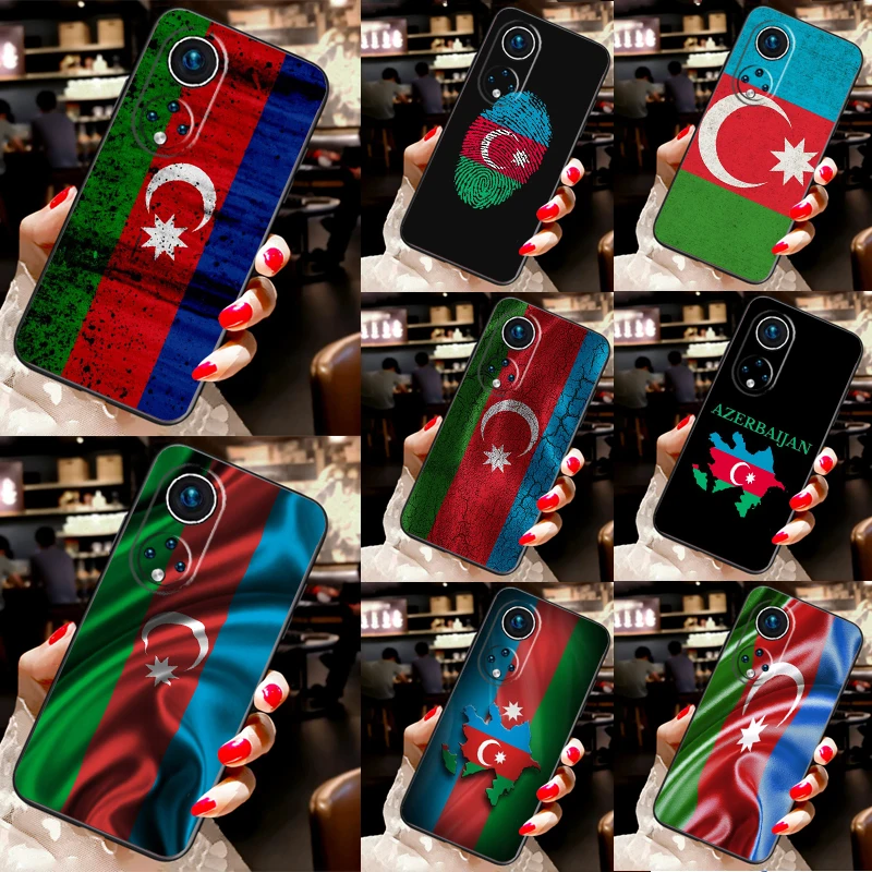 Флаг Азербайджана для Honor 50 Lite 10i 8X 9X чехол Huawei P20 P30 P40 P50 Pro P Smart Nova 5T 9 | Мобильные