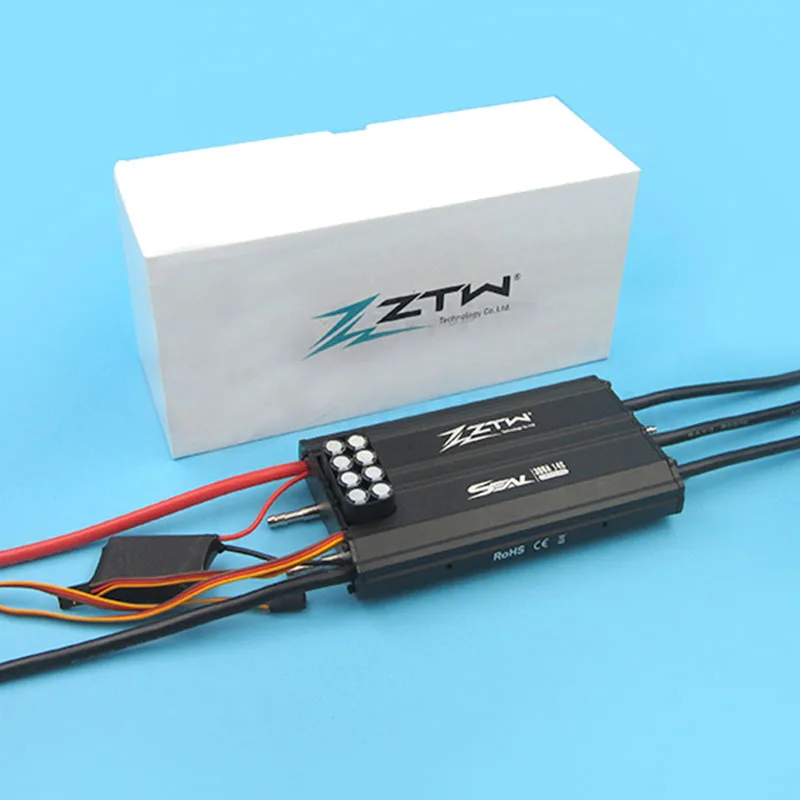 1 шт. RC модель 200A 300A ZTW двойной способ бесщеточный ESC водяное охлаждение Водонепроницаемый Электронный регулятор скорости 2-8S 6-14S Lipo части