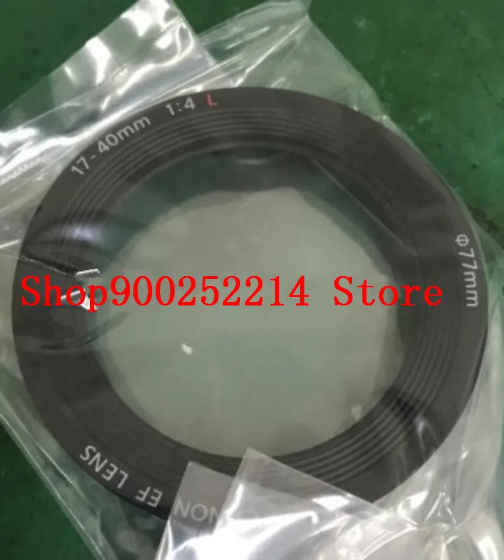 

NEW EF 17-40 F4 Lens Front Name Plate Nameplate Cover Ring YB2-0379-000 For Canon 17-40mm F4L USM Repair Part Replacement