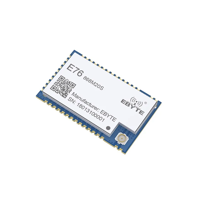 E76-868M20S EFR32 868 МГц 100 мВт SMD беспроводной приемопередатчик дальние расстояния 20dBm SOC ARM 868 МГц передатчик приемник РЧ модуль