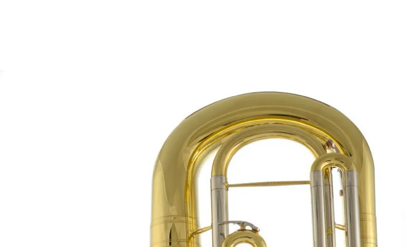 Верхний бас B плоский вертикальный ключ тройной ключ профессиональный большой держатель рупорный латунный туба